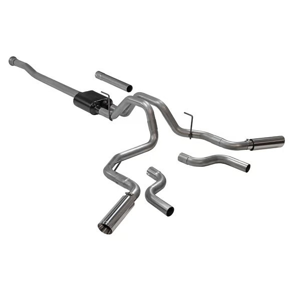 FLOWMASTER AMERICAN THUNDER CAT BACK EXHAUST FORD F150 21+ ECOBOOST & V8
