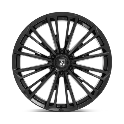 ASANTI WHEELS CORONA 24X10 6X135 +30 OFFSET GLOSS BLACK FORD F150 04-26