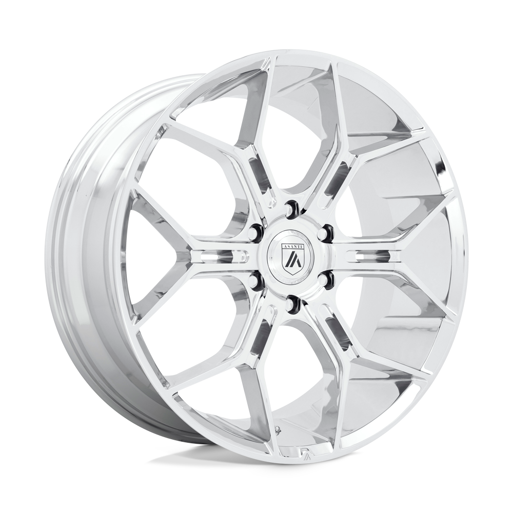 ASANTI WHEELS MONARCH TRUCK 22X9.5 6X135 +38 OFFSET CHROME FORD F150 04-26