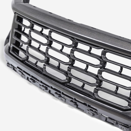 ANDERSON COMPOSITES CARBON FIBER FRONT GRILLE FORD F150 24-25