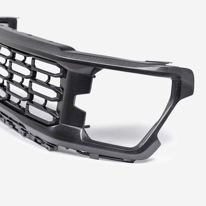 ANDERSON COMPOSITES CARBON FIBER FRONT GRILLE FORD F150 24-25
