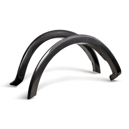 ANDERSON COMPOSITES CARBON FIBER FRONT FENDER FLARES TYPE AO FORD F150 21-25