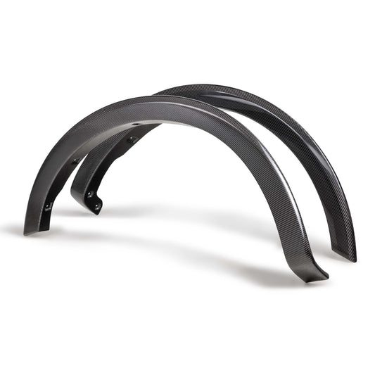 ANDERSON COMPOSITES CARBON FIBER FRONT FENDER FLARES TYPE AO FORD F150 21-25