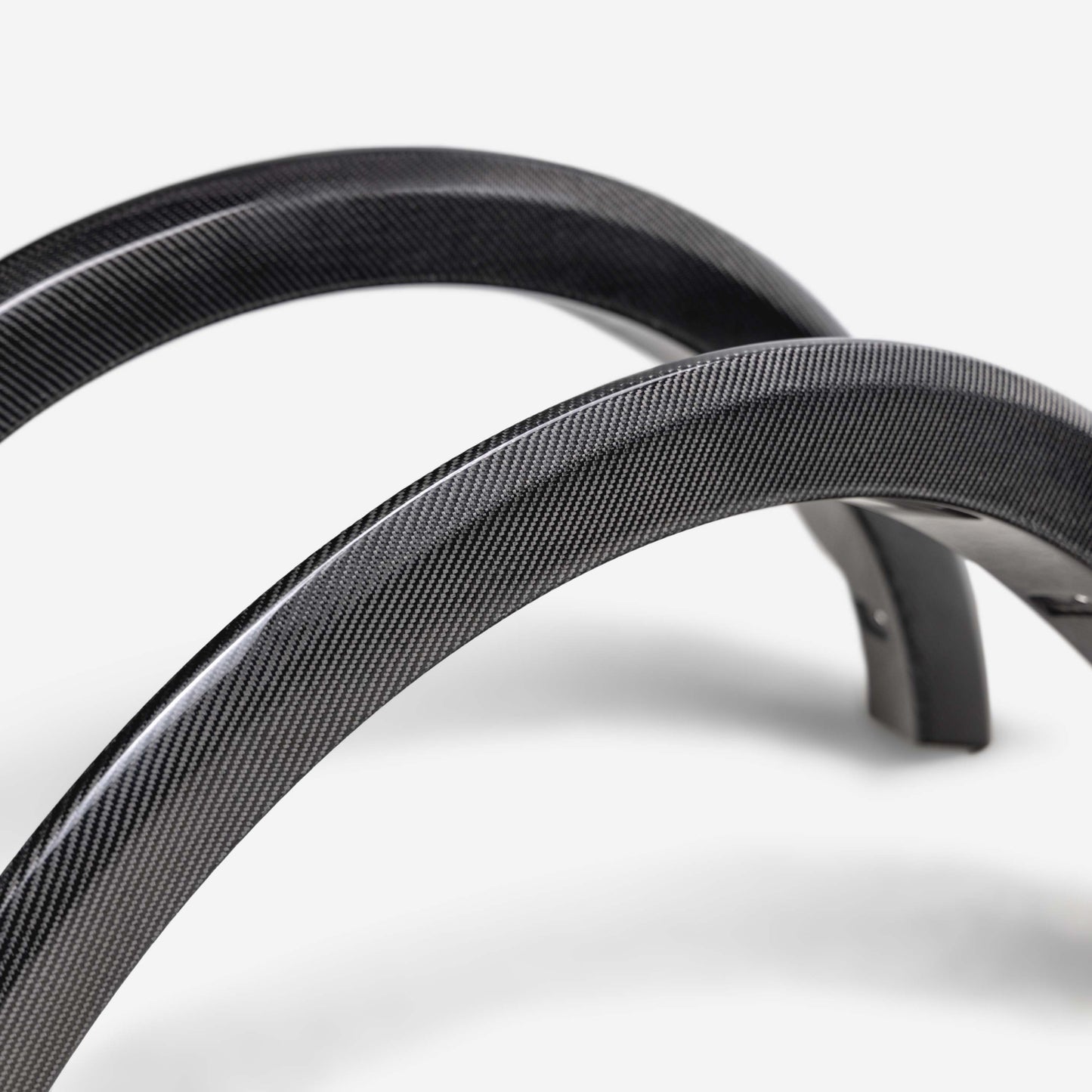 ANDERSON COMPOSITES CARBON FIBER FRONT FENDER FLARES TYPE AO FORD F150 21-25