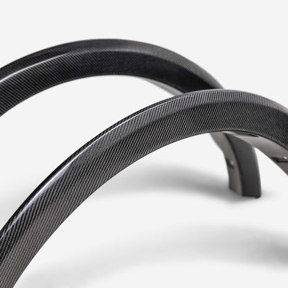 ANDERSON COMPOSITES CARBON FIBER FRONT FENDER FLARES TYPE AO FORD F150 21-25