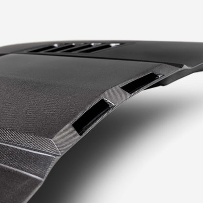 ANDERSON COMPOSITES CARBON FIBER HOOD TYPE AB FORD F150 21-25