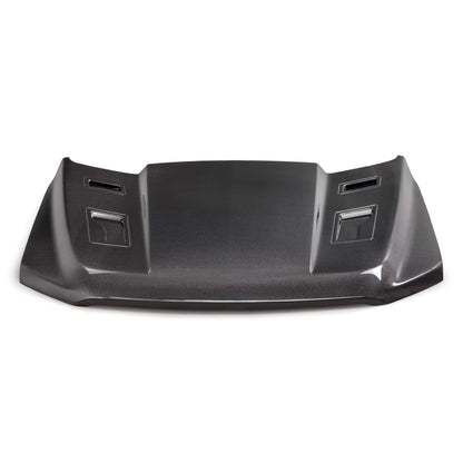 ANDERSON COMPOSITES CARBON FIBER HOOD TYPE AT FORD F150 21-26