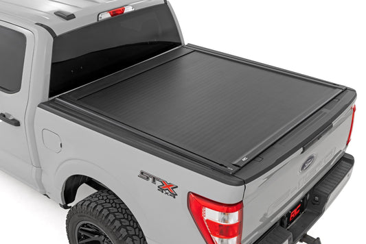 ROUGH COUNTRY POWERED RETRACTABLE BED COVER FORD F150 15-26