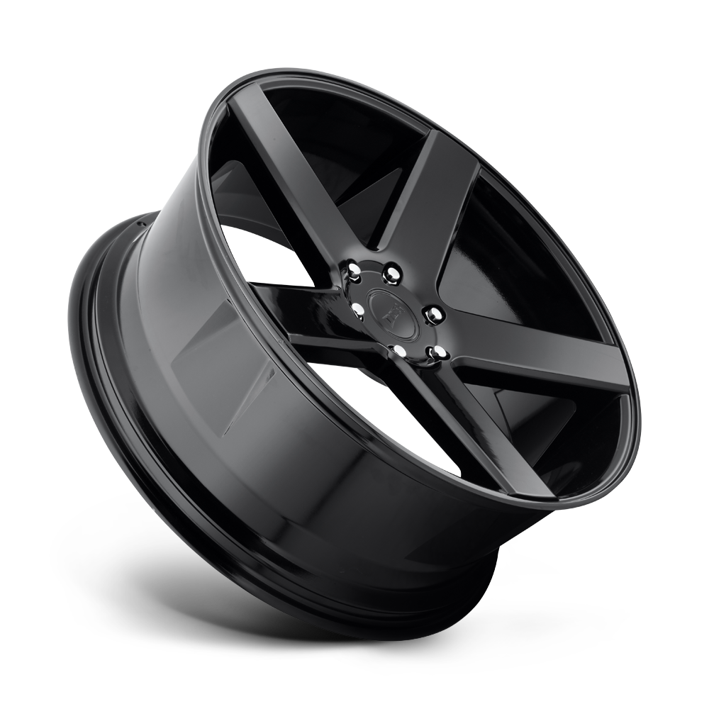 DUB WHEELS BALLER 24X10 6X135 +30 OFFSET GLOSS BLACK FORD F150 04-26