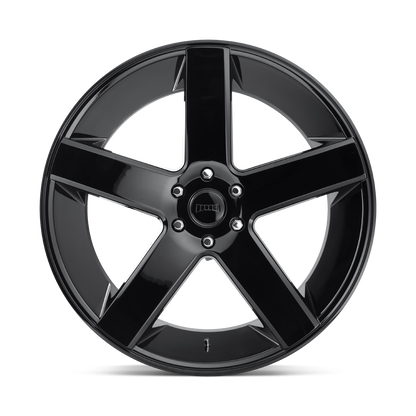 DUB WHEELS BALLER 24X10 6X135 +30 OFFSET GLOSS BLACK FORD F150 04-26