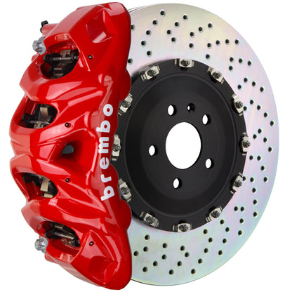 BREMBO 8 PISTON GT FRONT BRAKE SYSTEM FORD F150 15-20 2WD/4WD CROSS DILLED
