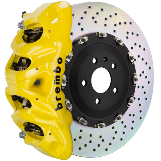 BREMBO 8 PISTON GT FRONT BRAKE SYSTEM FORD F150 15-20 2WD/4WD CROSS DILLED