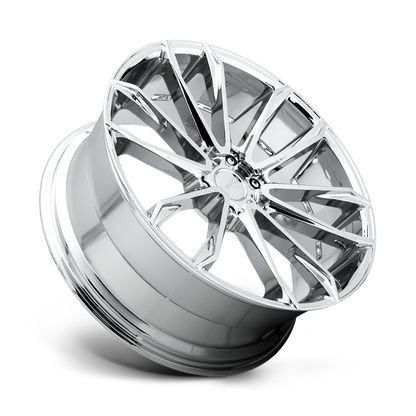 DUB WHEELS CLOUT 24X10 6X135 +30 OFFSET CHROME FORD F150 04-26