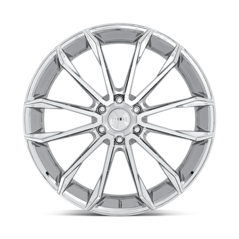 DUB WHEELS CLOUT 24X10 6X135 +30 OFFSET CHROME FORD F150 04-26