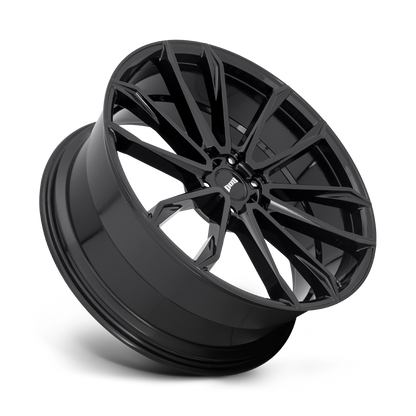 DUB WHEELS CLOUT 24X10 6X135 +30 OFFSET GLOSS BLACK FORD F150 04-26