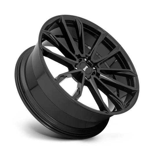 DUB WHEELS CLOUT 24X10 6X135 +30 OFFSET GLOSS BLACK FORD F150 04-26