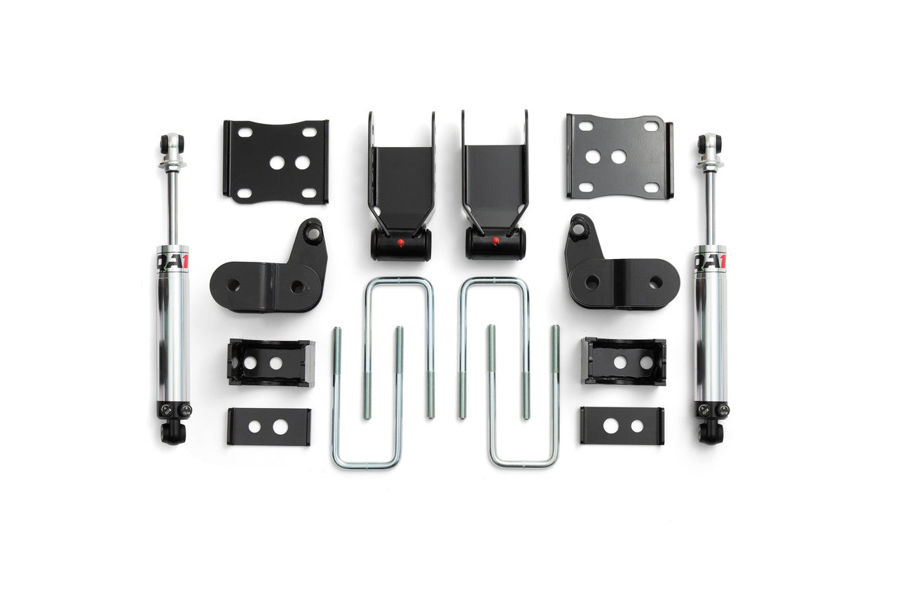 QA1 PRECISION PRODUCTS REAR DROP KIT 3.5"-5.5" SINGLE ADJUSTABLE FORD F150 2015-2020