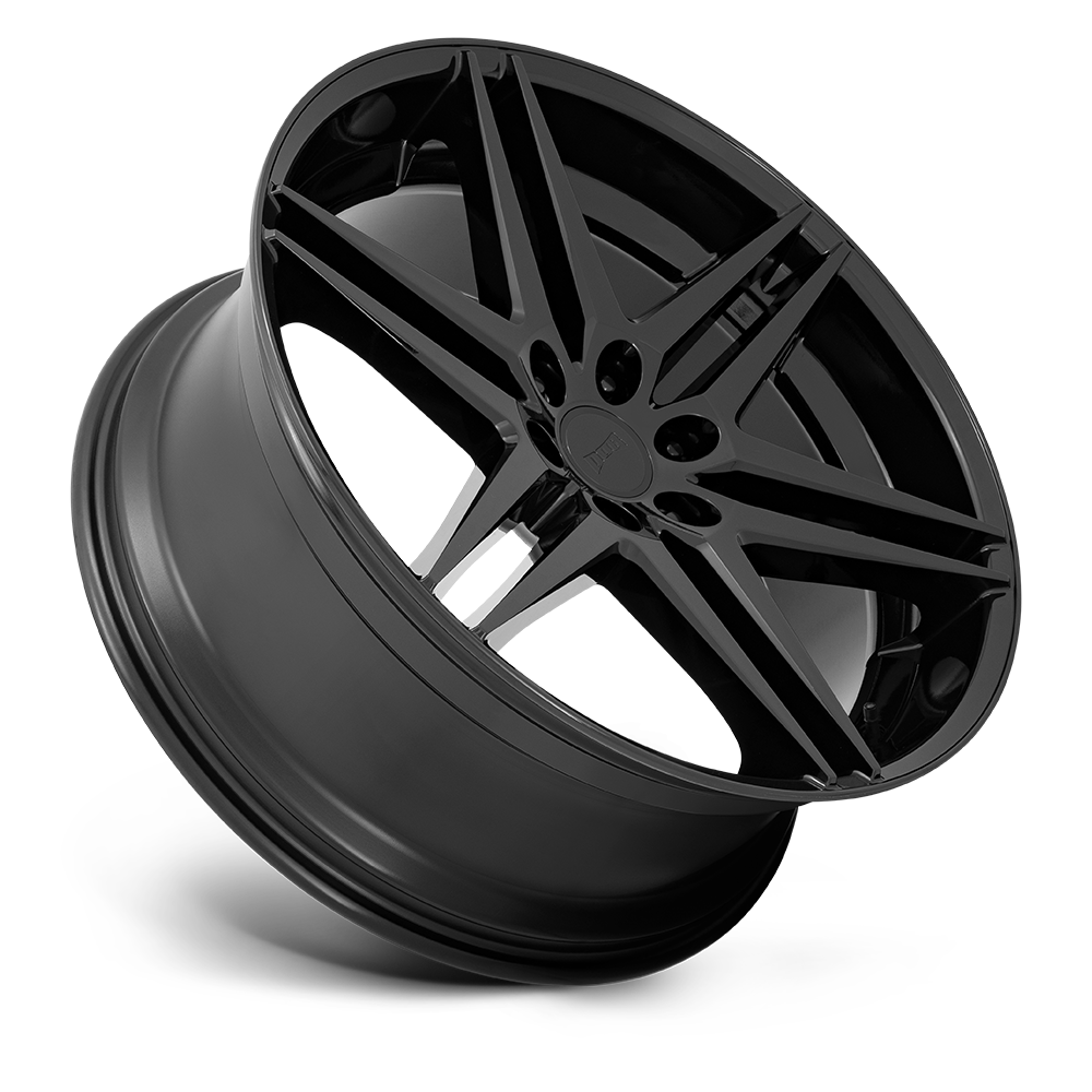 DUB WHEELS DIRTY DOG 24X10 6X135 +30 OFFSET ALL GLOSSY BLACK FORD F150 04-26