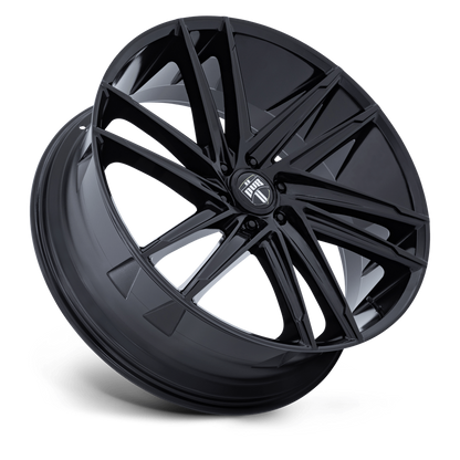 DUB WHEELS BLAZE 24X10 6X135 +30 OFFSET GLOSS BLACK FORD 150 04-26