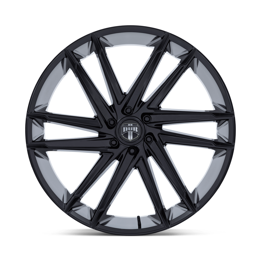 DUB WHEELS BLAZE 24X10 6X135 +30 OFFSET GLOSS BLACK FORD 150 04-26