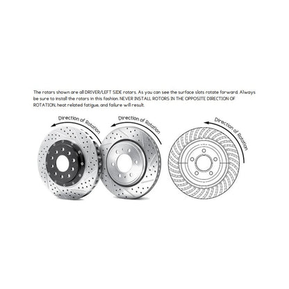 BAER BRAKES 15" EXTREME FRONT BRAKE KIT GRABBER BLUE FORD F150 10-26