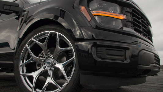 TORQUE WHEELS TW118R VELOCITY CHROME 24X10 6X135 +25 OFFSET FORD F150 04-26