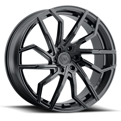 EVOK EV02 26X10 6X135 +30 OFFSET FORD F150 04-PRESENT GLOSS BLACK