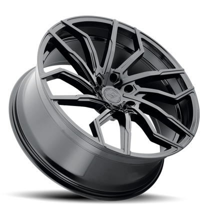 EVOK EV02 26X10 6X135 +30 OFFSET FORD F150 04-PRESENT GLOSS BLACK