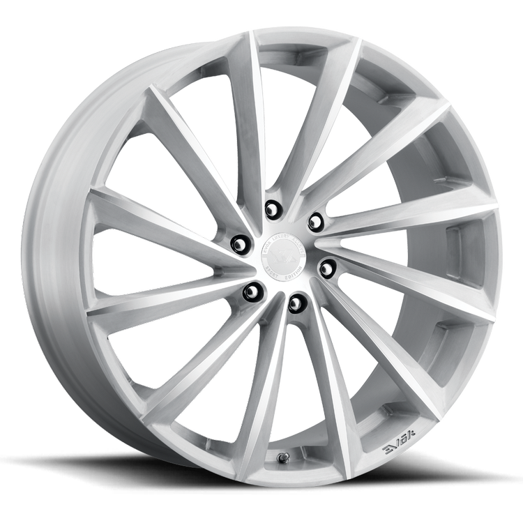 EVOK EV04 26X10 6X135 +30 OFFSET FORD F150 04-PRESENT FULLY BRUSHED W/ MACHINE POLISH FACE