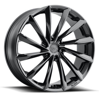 EVOK EV04 26X10 6X135 +30 OFFSET FORD F150 04-PRESENT GLOSS BLACK