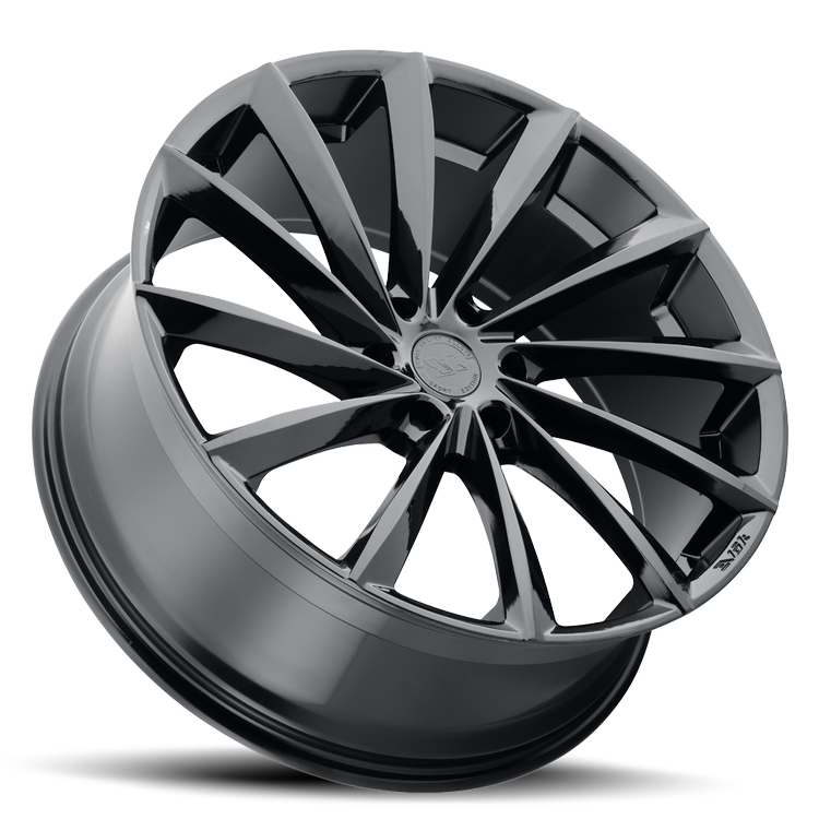 EVOK EV04 26X10 6X135 +30 OFFSET FORD F150 04-PRESENT GLOSS BLACK