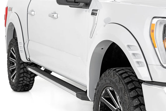 ROUGH COUNTRY SF1 FENDER FLARES FORD F150 21-26