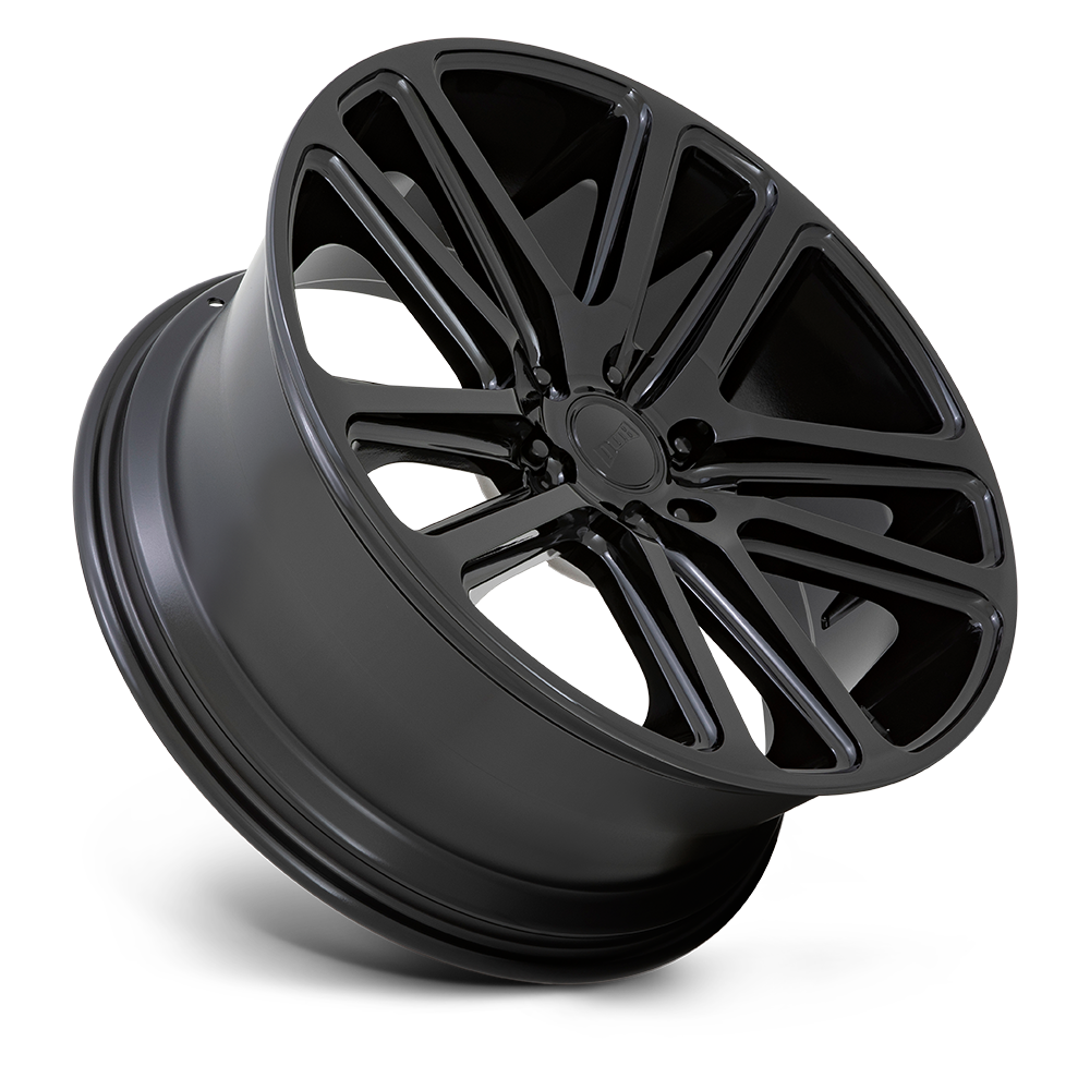 DUB WHEELS FLEX 24X10 6X135 +30 OFFSET GLOSS BLACK FORD F150 04-26