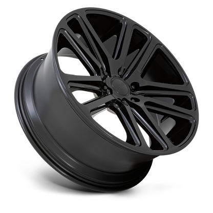 DUB WHEELS FLEX 24X10 6X135 +30 OFFSET GLOSS BLACK FORD F150 04-26