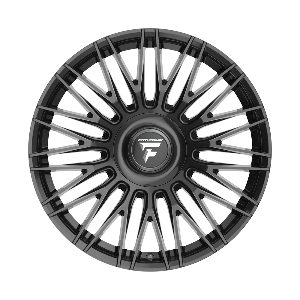 FITTIPALDI WHEELS FS369 22X9.5 6X135 +25 OFFSET GLOSS BLACK FORD F150 04-26