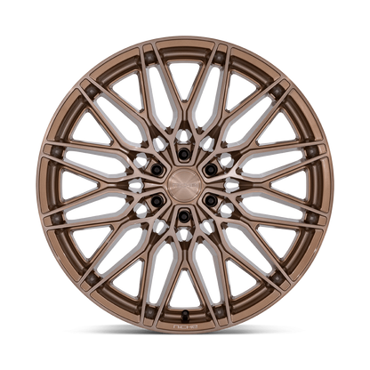 NICHE WHEELS CALABRIA 6 20X9.5 6X135 +30 OFFSET PLATINUM BRONZE FORD F150 04-26