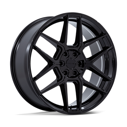 NICHE WHEELS RISE 24X10 6X135 +30 OFFSET GLOSS BLACK FORD F150 04-26