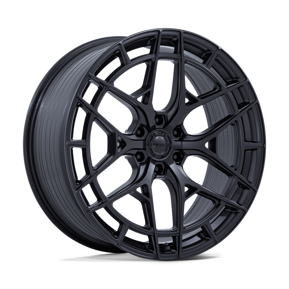NICHE WHEELS ADRIA 24X10 6X135 +30 OFFSET MATTE BLACK FORD F150 04-26