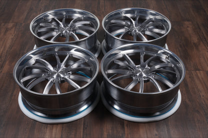 VELGEN FORGED VFTT6 24X10 6X135 FLUSH OFFSET FORD F150 21+
