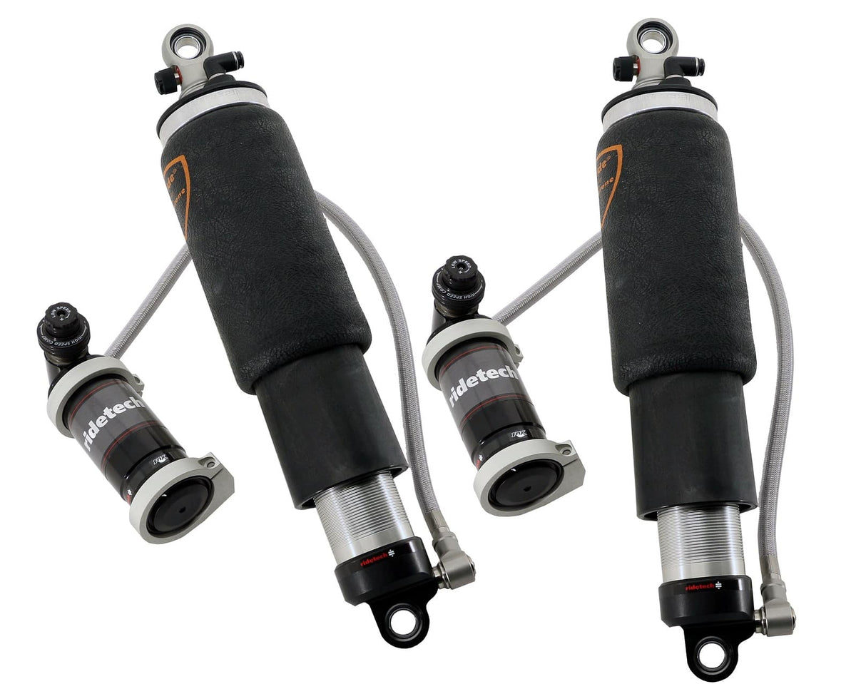 RIDETECH REAR TQ 4 LINK SHOCKWAVES 3 WAY-ADJUSTABLE SHOCK SET FORD F150 15-26