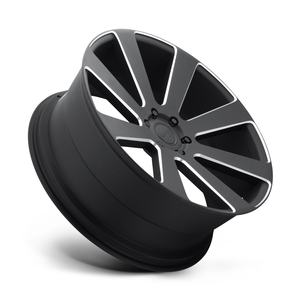 DUB WHEELS 8 BALL 24X10 6X135 +30 OFFSET MATTE BLACK MILLED FORD F150 04-26