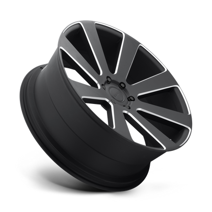 DUB WHEELS 8 BALL 24X10 6X135 +30 OFFSET MATTE BLACK MILLED FORD F150 04-26