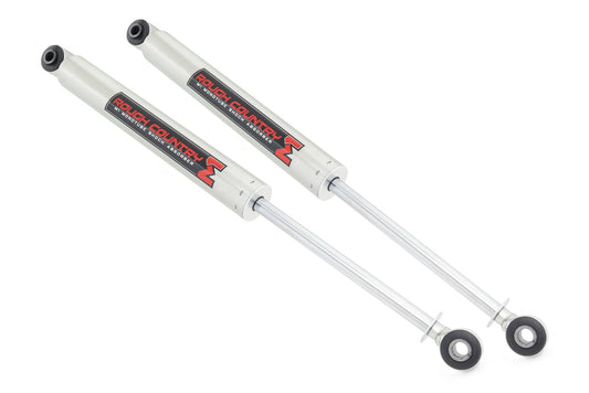 ROUGH COUNTRY M1 MONOTUBE REAR SHOCKS 4" LOWERING FORD F150 4WD 15-26