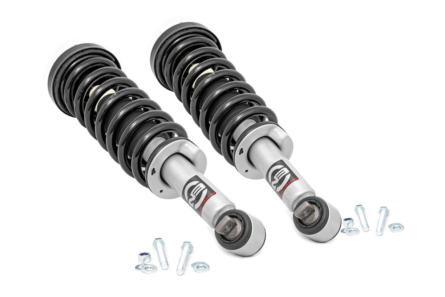 ROUGH COUNTRY LOADED STRUT PAIR STOCK HEIGHT FORD F150 RWD 14-26