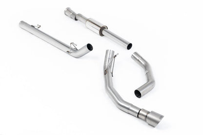 MILLTEK RACE ROAD+ CAT BACK EXHAUST FORD F150 SUPERCREW 21+ 5.0L V8