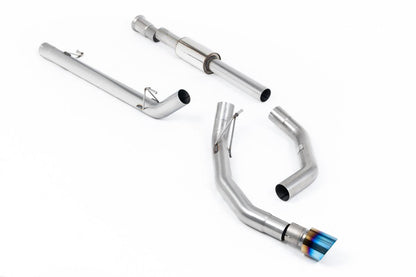 MILLTEK RACE ROAD+ CAT BACK EXHAUST FORD F150 SUPERCREW 21+ 5.0L V8