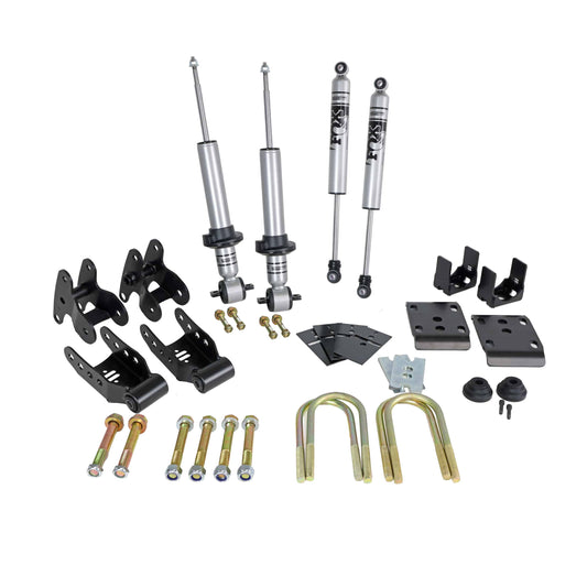 RIDETECH STREET GRIP LOWERING KIT 2WD/4WD FORD F150 15-26