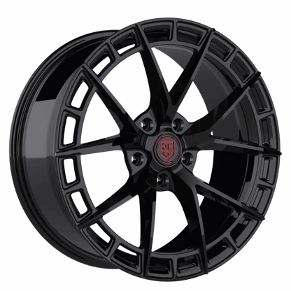 TIS MOTORSPORTS 504B 22X10 6X135 +24 OFFSET GLOSS BLACK FORD F150 04-26