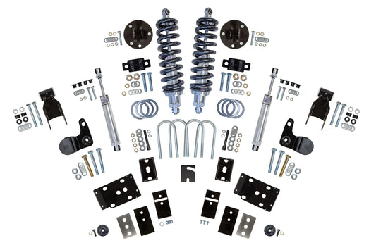 UMI PERFORMANCE COMPLETE LOWERING KIT ADJUSTABLE HEIGHT 15-24 FORD F-150 2WD/4WD