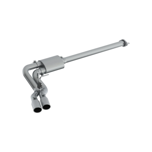 MBRP 3" CAT BACK EXHAUST RACE PROFILE DUAL PRE AXLE EXIT T304SS FORD F150 15-20